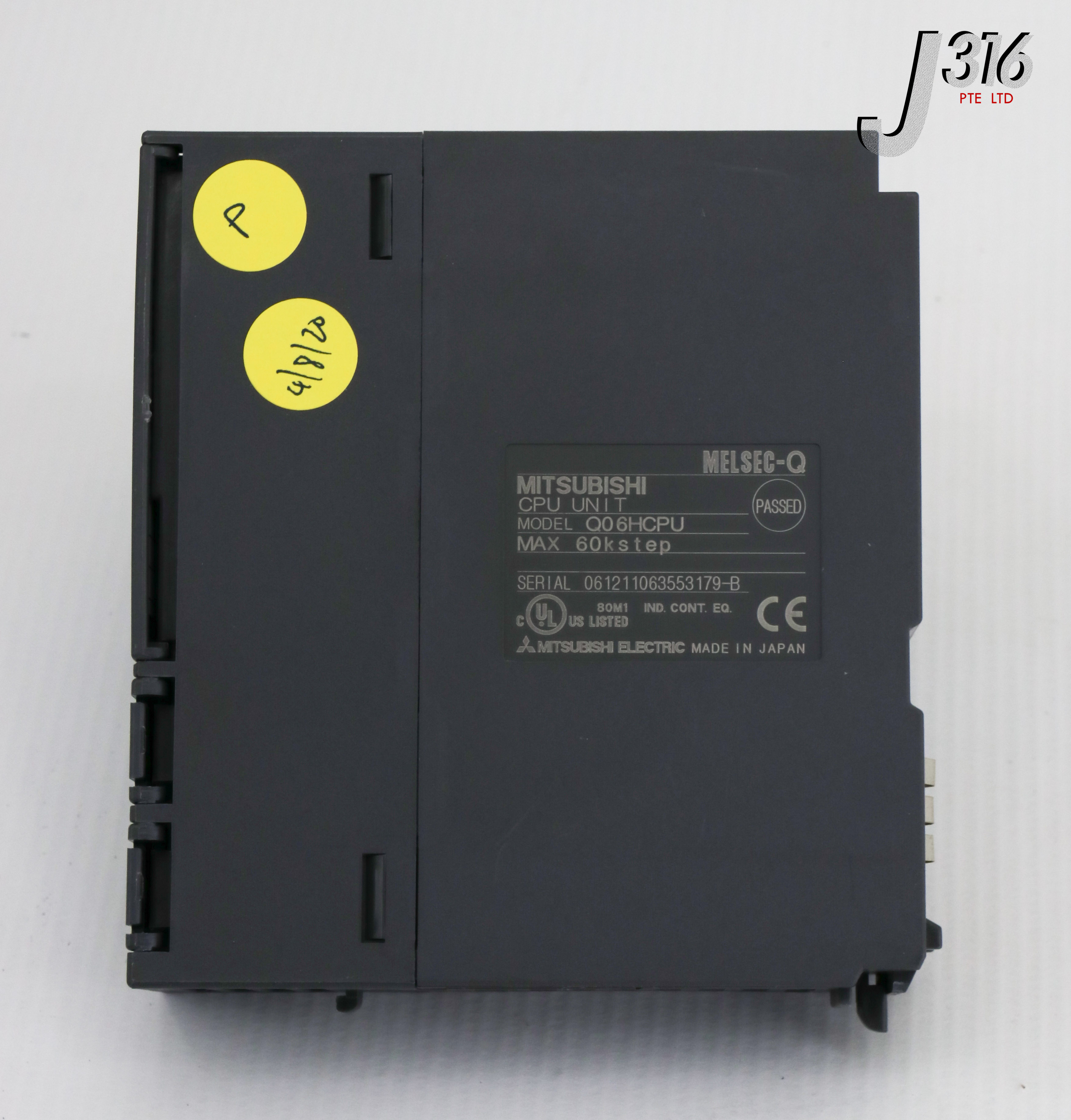 20697 MITSUBISHI MELSEC-Q CPU UNIT Q06HCPU – J316Gallery